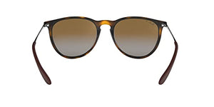 Ray-Ban - Women's - Erika - 54mm - Light Havana / Brown - Sunglasses