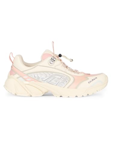 Balmain, Cosmic Dust Low-Top Sneakers, 40 (10), Creme