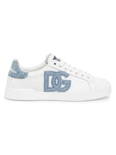 Dolce&Gabbana, Cotton-Blend Low-Top Sneakers, 42 (12), White