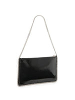 Load image into Gallery viewer, Stella McCartney, Logo-Detailed Crinkled Pouch, Black
