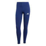 Load image into Gallery viewer, adidas Women&#39;s Essentials 3-Stripes Cotton Leggings, Dark Blue/White
