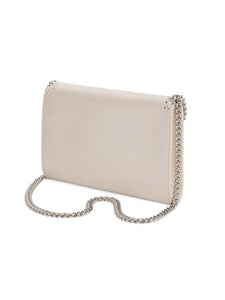 Stella McCartney, Mini Falabella Metallic Crossbody Bag, Magnolia