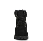 Load image into Gallery viewer, Lugz | Convoy Classic 6-inch Chukka Boots for Women | Faux Fur Lace Up Womens Fall Boots | Everyday Women Footwear, Black, 8.5 M US
