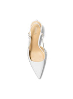 Load image into Gallery viewer, Michael Kors Women's Alora Mid Sling Pump, Optic White, 9
