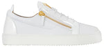 Load image into Gallery viewer, Giuseppe Zanotti, FRANKIE Low-top sneakers, 10.5, White
