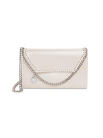 Load image into Gallery viewer, Stella McCartney, Mini Falabella Metallic Crossbody Bag, Magnolia
