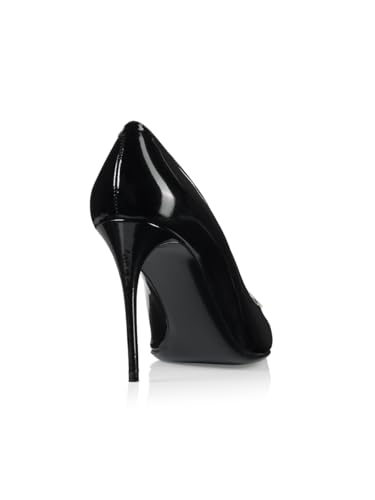 Dolce&Gabbana, 90MM DG Logo Leather Pumps, 36 (6), Black