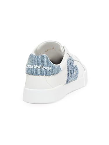 Dolce&Gabbana, Cotton-Blend Low-Top Sneakers, 42 (12), White