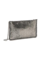 Load image into Gallery viewer, Stella McCartney, Pochette Accessoir Shiny Shoulder Bag, Ruthenium
