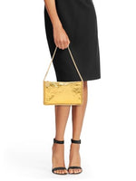 Load image into Gallery viewer, Stella McCartney, Crackled Metallic Clutch Bag, Gold
