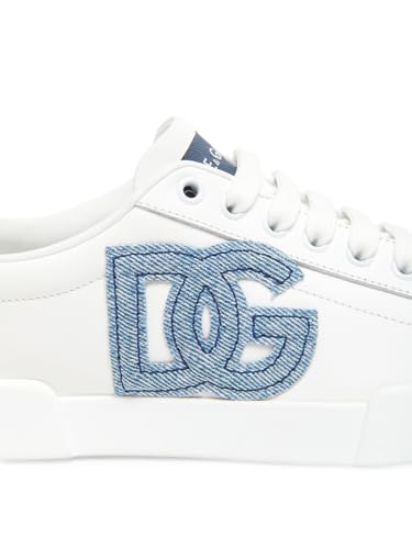Dolce&Gabbana, Cotton-Blend Low-Top Sneakers, 42 (12), White