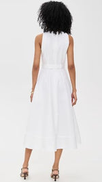 Load image into Gallery viewer, Cinq a Sept Women&#39;s Zelda Dress, White, 12
