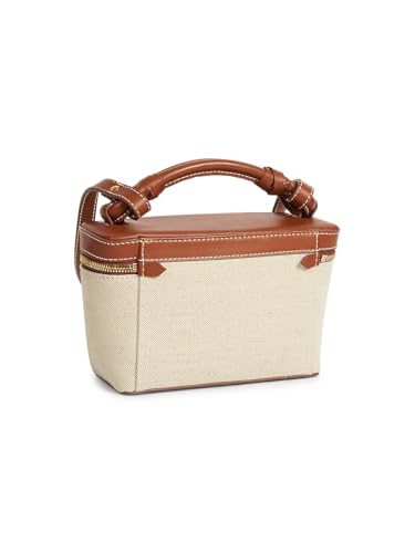 Balmain, B-Army Canvas & Logo Vanity Case, Naturel