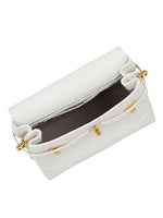 Load image into Gallery viewer, Balmain, B Buzz 23 Grained Leather Top Handle Bag, Blanc
