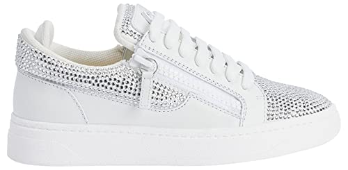 Giuseppe Zanotti, Gz94 Low-Top Sneakers Leather, 7.5, White