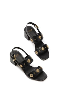 kate spade new york Women's Fashion Block Heel Sandal, Black, 9