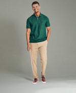 Load image into Gallery viewer, Nautica Men&#39;s Classic Short Sleeve Solid Polo Shirt, Tidal Green, XX-Large
