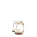 Load image into Gallery viewer, Sam Edelman Women&#39;s Eden Flat Sandal, Modern Ivory, 9
