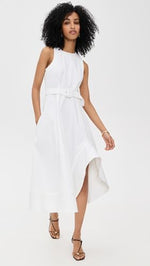 Load image into Gallery viewer, Cinq a Sept Women&#39;s Zelda Dress, White, 12
