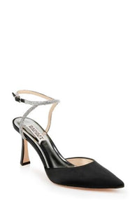 Badgley Mischka Women's Kamilah Pump, Ivory Jacquard, 8