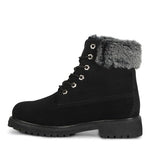 Load image into Gallery viewer, Lugz | Convoy Classic 6-inch Chukka Boots for Women | Faux Fur Lace Up Womens Fall Boots | Everyday Women Footwear, Black, 8.5 M US

