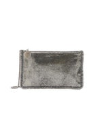 Load image into Gallery viewer, Stella McCartney, Pochette Accessoir Shiny Shoulder Bag, Ruthenium
