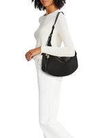 Load image into Gallery viewer, Ganni, Ganni Large Recycled Leather Hobo, Black
