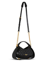 Load image into Gallery viewer, Balmain, Small Jolie Madame Quilted Leather Top Handle Bag, Noir
