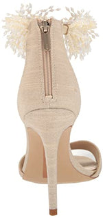Load image into Gallery viewer, Sam Edelman Gillie Heeled Sandal Sand 9 Medium
