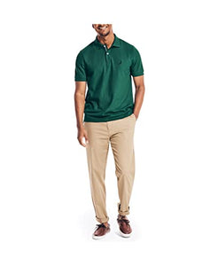 Nautica Men's Classic Short Sleeve Solid Polo Shirt, Tidal Green, XX-Large