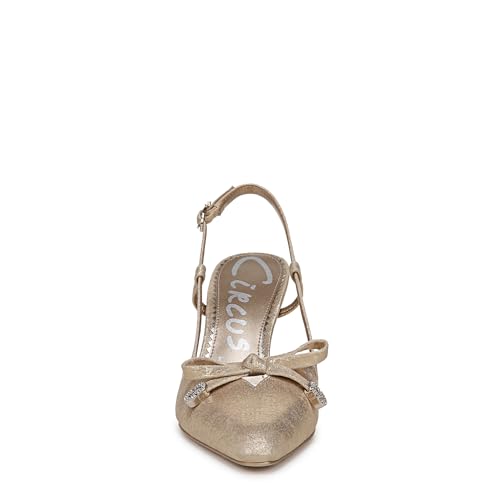 Circus NY by Sam Edelman Women's Monica Pump, Soft Gold, 7.5