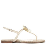 Load image into Gallery viewer, Sam Edelman Women&#39;s Eden Flat Sandal, Modern Ivory, 9

