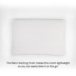 Load image into Gallery viewer, Pretty Robes BRIDE Clutch Purse for Wedding Day and Bachelorette Party, Bridal Purse, Gifts for Bride To Be (Silver)
