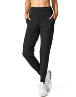 Load image into Gallery viewer, G Gradual Women&#39;s Joggers High Waisted Yoga Pants with Pockets Loose Leggings for Women Workout, Athletic, Lounge (Black, Small)
