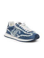 Load image into Gallery viewer, Dolce&amp;Gabbana, Low-Top Lace-Up Sneakers, 39.5 (9.5), Blue
