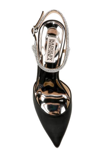 Badgley Mischka Women's Kamilah Pump, Ivory Jacquard, 8