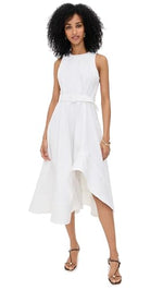 Load image into Gallery viewer, Cinq a Sept Women&#39;s Zelda Dress, White, 12
