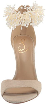 Load image into Gallery viewer, Sam Edelman Gillie Heeled Sandal Sand 9 Medium
