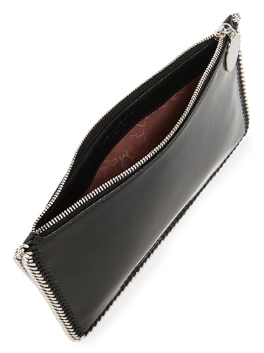 Stella McCartney, Logo-Detailed Crinkled Pouch, Black