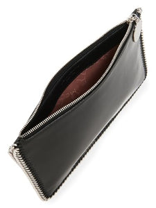 Stella McCartney, Logo-Detailed Crinkled Pouch, Black