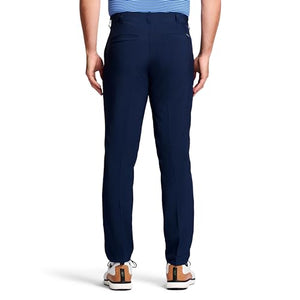 IZOD Men's Golf Swingflex Straight-Fit Flat-Front Pants, peacoat, 36W X 32L