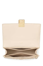 Load image into Gallery viewer, kate spade new york Deco Leather Flap Chain Crossbody, Quilted Milk Glass
