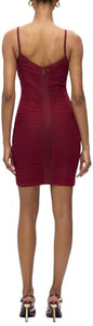 Hervé Léger, The Andrea Dress, S, Dark Red