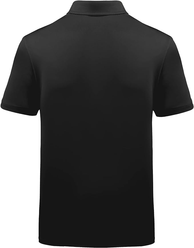 ZITY Golf Polo Shirts for Men Short Sleeve Athletic Tennis T-Shirt Red XL