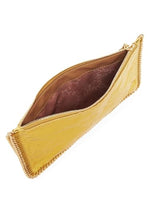 Load image into Gallery viewer, Stella McCartney, Crackled Metallic Clutch Bag, Gold
