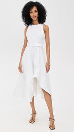 Load image into Gallery viewer, Cinq a Sept Women&#39;s Zelda Dress, White, 12
