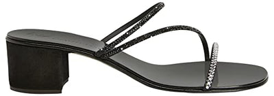 Giuseppe Zanotti, Julianne 40 Sandals, 9, Black