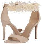 Load image into Gallery viewer, Sam Edelman Gillie Heeled Sandal Sand 9 Medium
