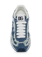 Load image into Gallery viewer, Dolce&amp;Gabbana, Low-Top Lace-Up Sneakers, 39.5 (9.5), Blue
