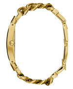 Load image into Gallery viewer, GUESS Gold-Tone Multi-Chain Bracelet Watch with Self-Adjustable Links. Color: Gold-Tone (Model: U1117L2)
